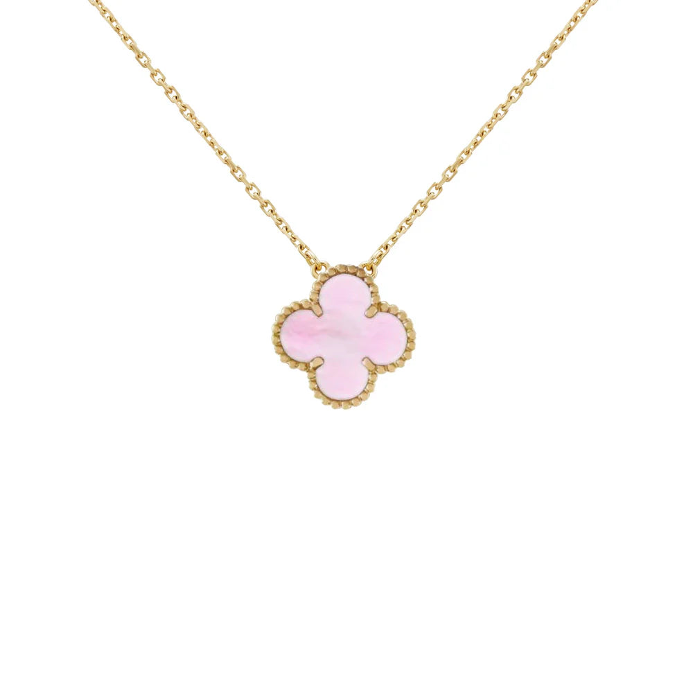 CLOVER NECKLACE | WHITE