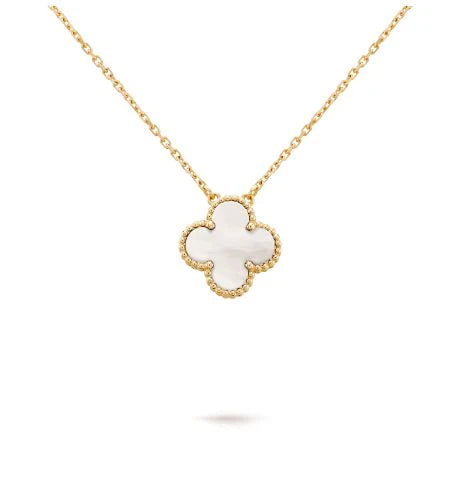 CLOVER NECKLACE | BLACK