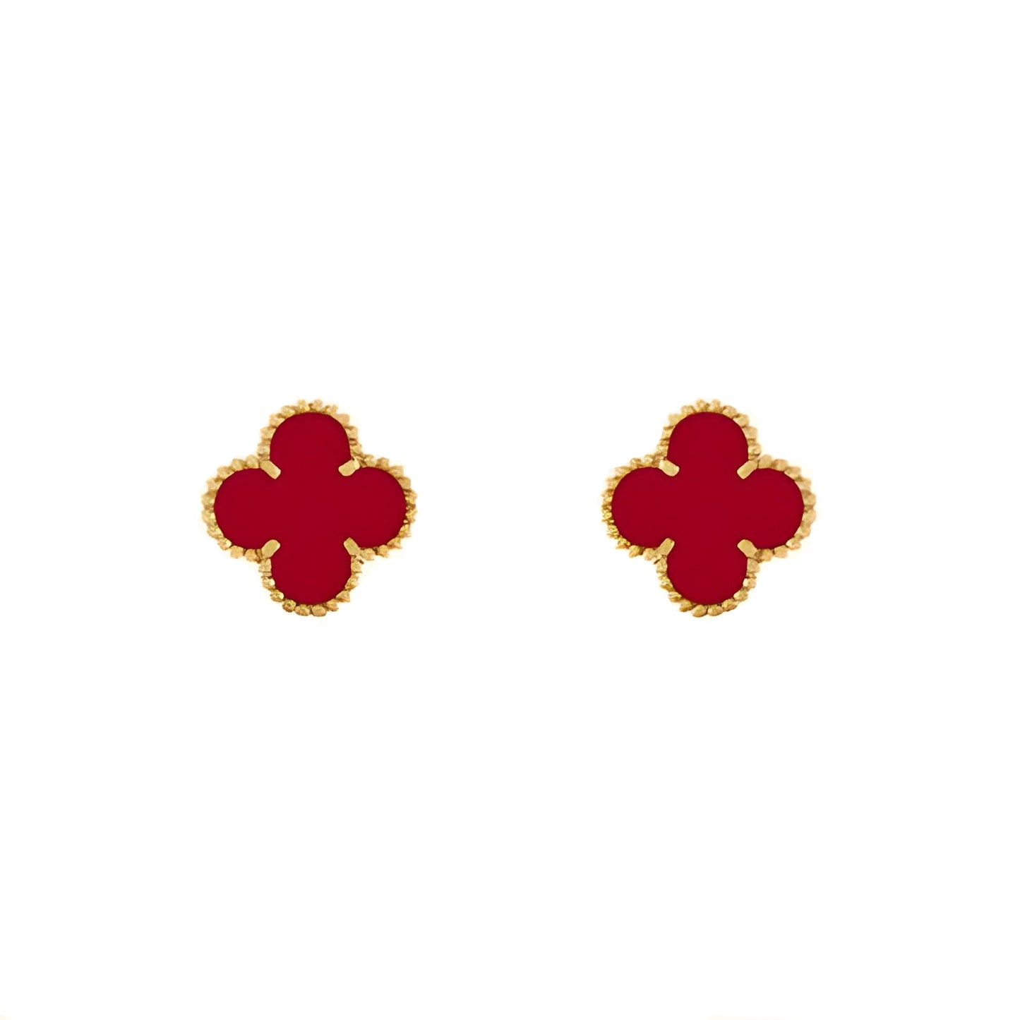 CELESTIAL BLOOM EARRINGS | RED