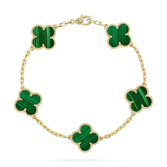 FLORAL BEAUTY BRACELET | GREEN