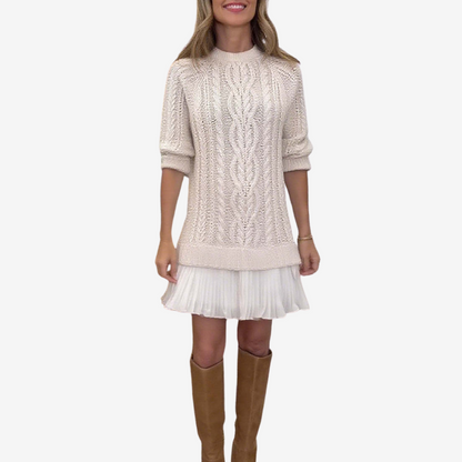 Gaëlle™ Knit Sweater Dress