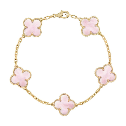 FLORAL BEAUTY BRACELET | LIGHT PINK