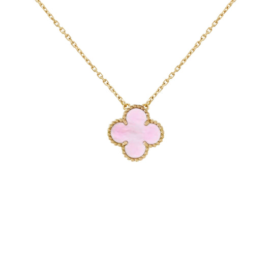 CLOVER NECKLACE | PINK