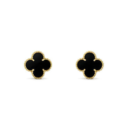CELESTIAL BLOOM EARRINGS | BLACK