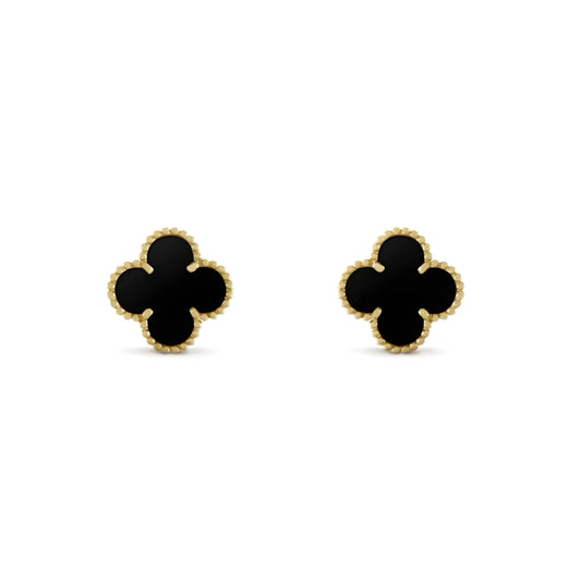 CELESTIAL BLOOM EARRINGS | BLACK