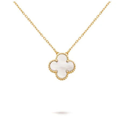 CLOVER NECKLACE | BLACK