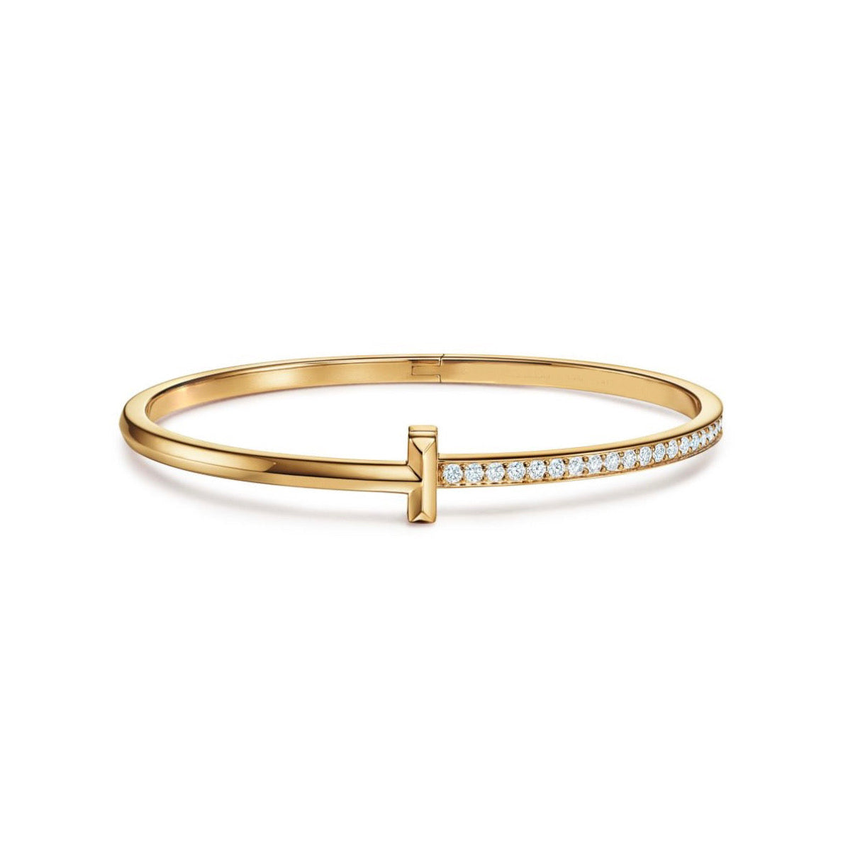 T BRACELET |  GOLD
