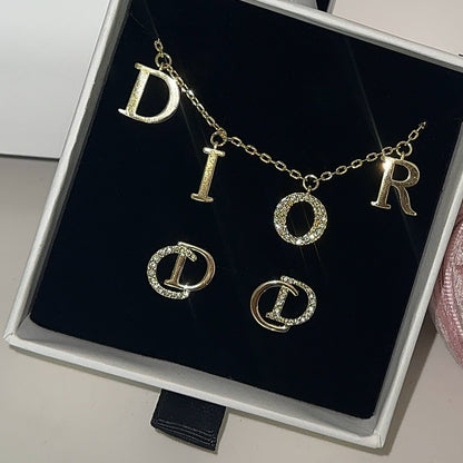 CD EARRINGS | GOLD