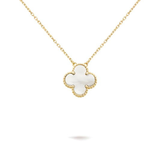 CLOVER NECKLACE | WHITE