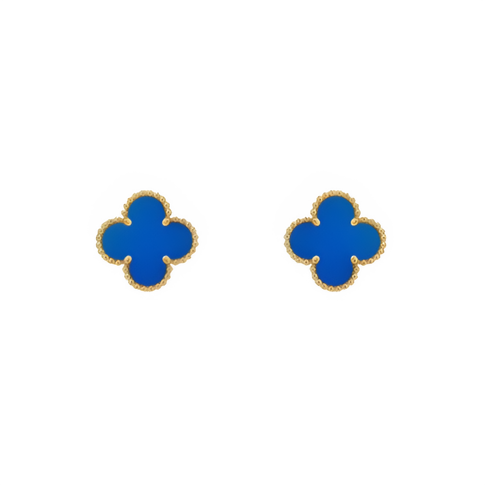 CELESTIAL BLOOM EARRINGS | BLUE