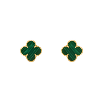 CELESTIAL BLOOM EARRINGS | GREEN