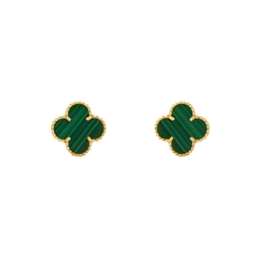 CELESTIAL BLOOM EARRINGS | GREEN