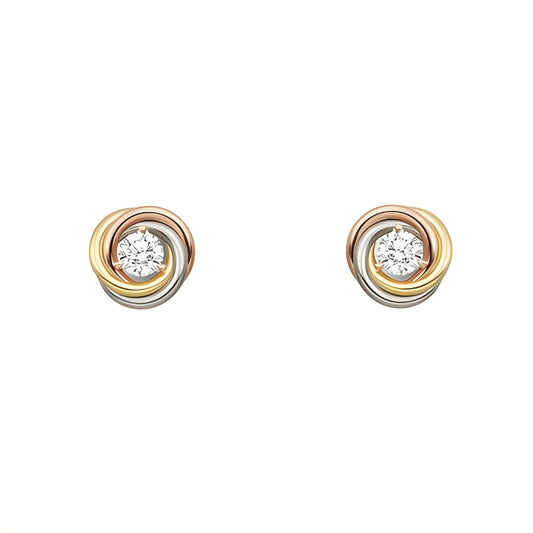 TRINITY EARRINGS | GOLD