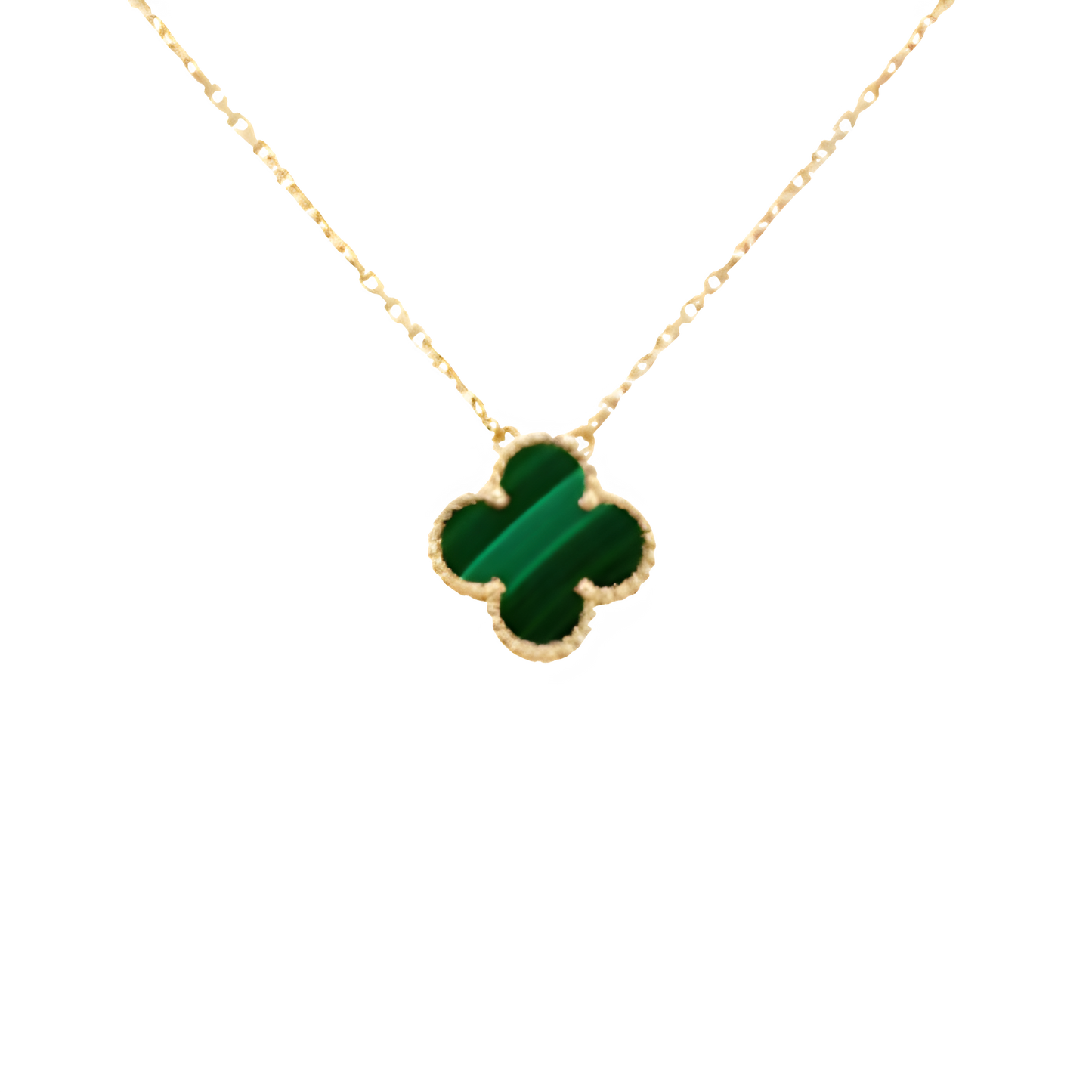 CLOVER NECKLACE | GREEN