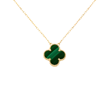 CLOVER NECKLACE | GREEN