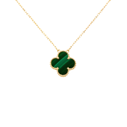 CLOVER NECKLACE | GREEN