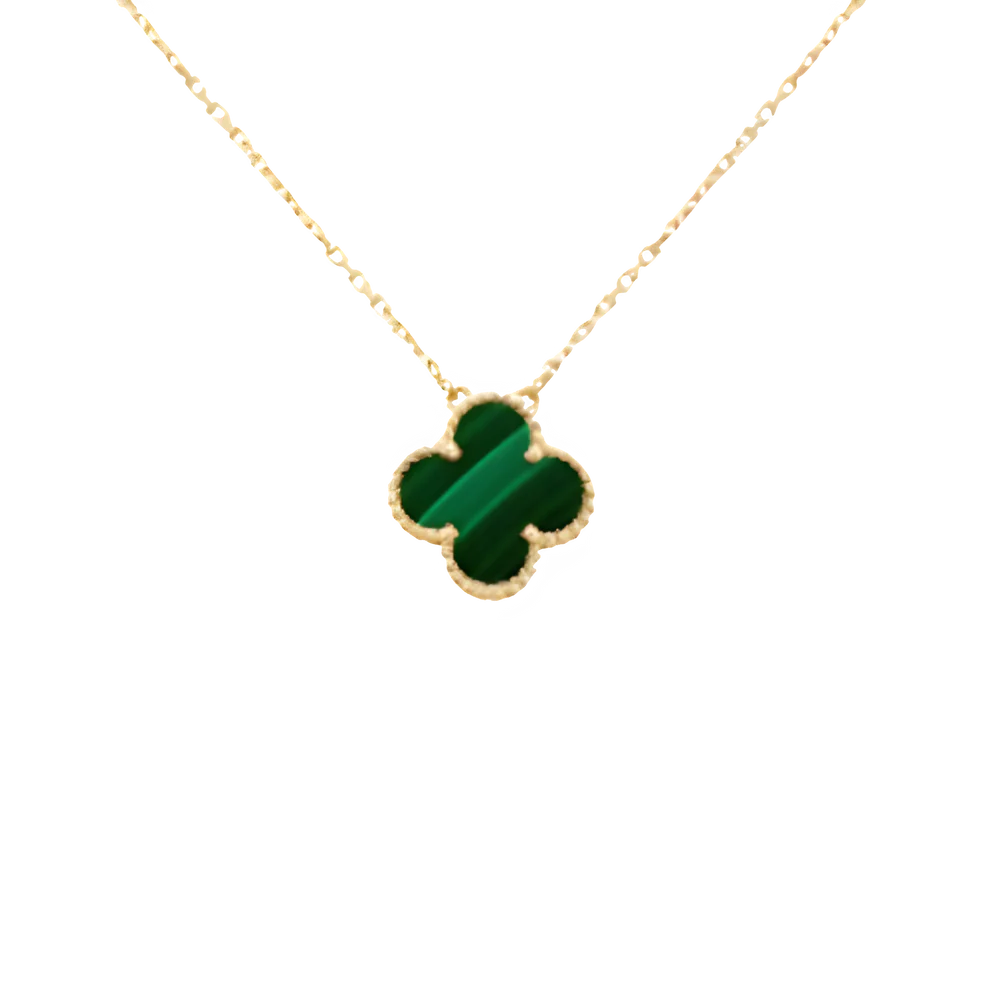 CLOVER NECKLACE | WHITE