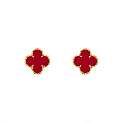 CELESTIAL BLOOM EARRINGS | RED