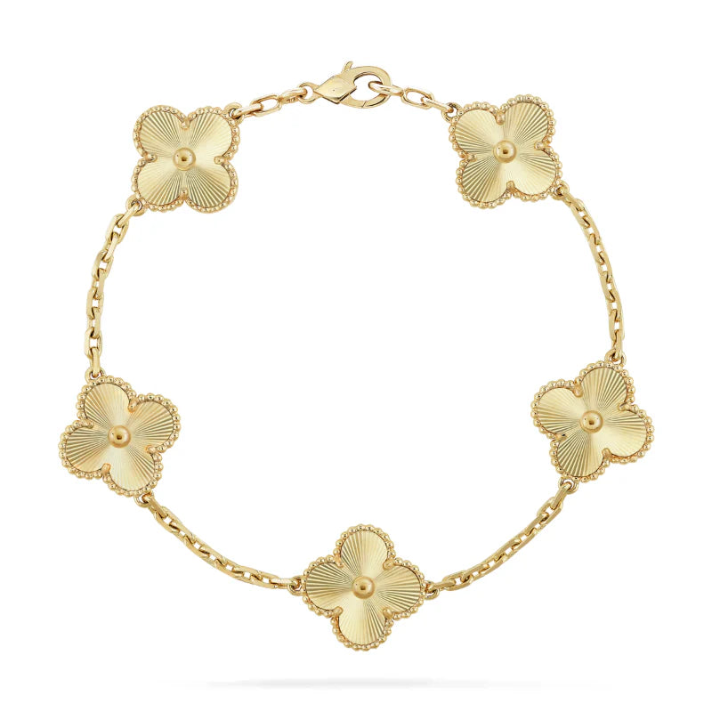 FLORAL BEAUTY BRACELET | BLACK