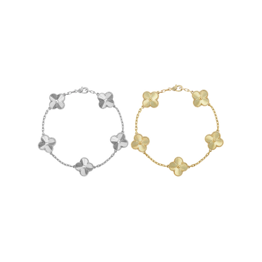 FLORAL BEAUTY SET | GOLD & SILVER