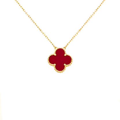 CLOVER NECKLACE | WHITE