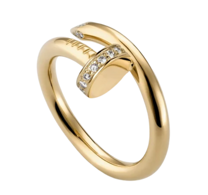 NAIL DELUXE RING | SILVER