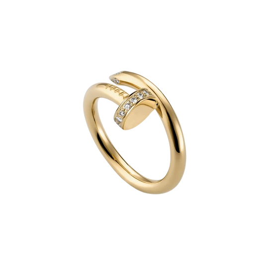 NAIL DELUXE RING | GOLD